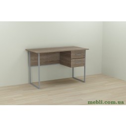 Комп'ютерний стіл Ferrum-decor Дакота 75x100x60 сірий ДСП Дуб Сонома Трюфель 16мм