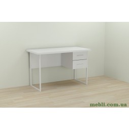 Комп'ютерний стіл Ferrum-decor Дакота 75x100x70 білий ДСП Білий 16мм