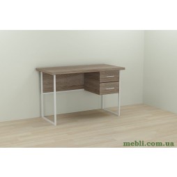 Комп'ютерний стіл Ferrum-decor Дакота 75x100x70 сірий ДСП Дуб Сонома Трюфель 16мм