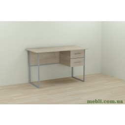 Комп'ютерний стіл Ferrum-decor Дакота 75x120x60 сірий ДСП Дуб Сонома 16мм