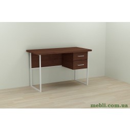 Комп'ютерний стіл Ferrum-decor Дакота 75x140x60 білий ДСП Венге 32мм