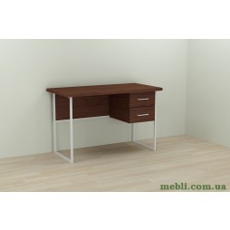 Комп'ютерний стіл Ferrum-decor Дакота 75x140x70 білий ДСП Венге 32мм