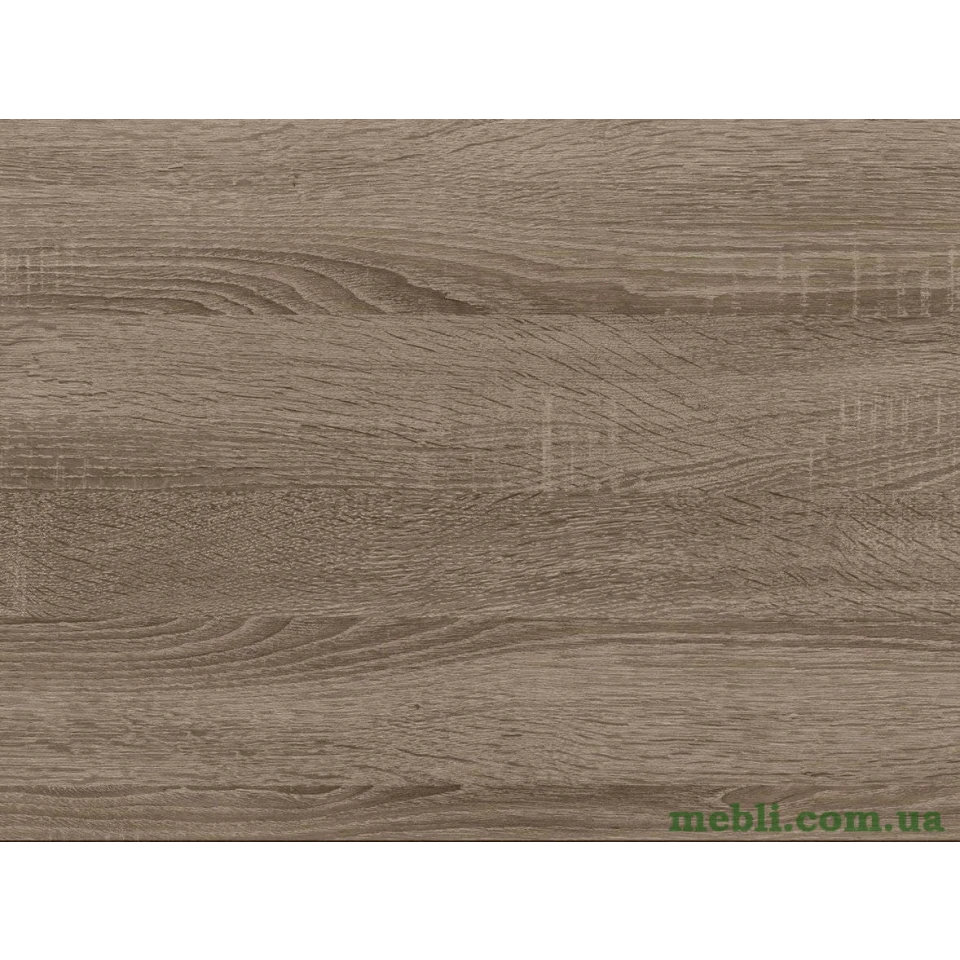 Комп'ютерний стіл Ferrum-decor Дакота 76x100x70 чорний ДСП Дуб Сонома Трюфель 32мм