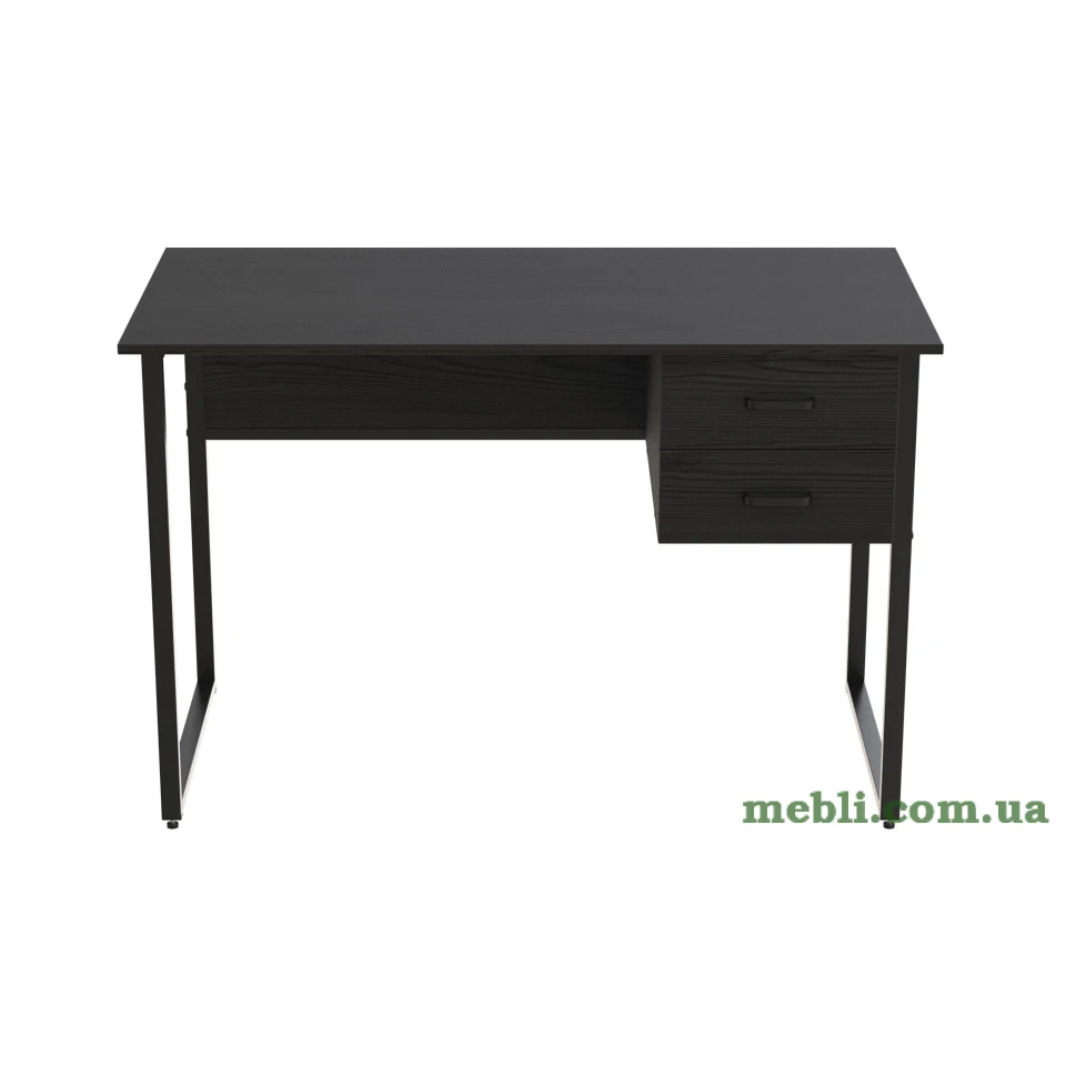 Комп'ютерний стіл Дакота 75x140x60 чорний ДСП Сосна Кембра 16мм