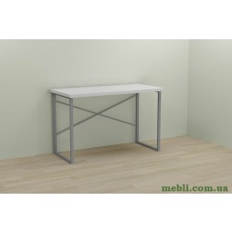 Комп'ютерний стіл Ferrum-decor Дейв 75x100x60 сірий ДСП Білий 32мм