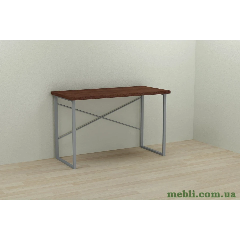 Комп'ютерний стіл Ferrum-decor Дейв 75x100x60 сірий ДСП Венге 32мм