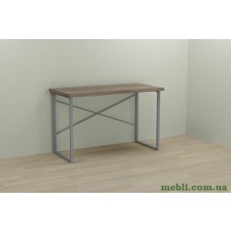 Комп'ютерний стіл Ferrum-decor Дейв 75x100x60 сірий ДСП Дуб Сонома Труфель 32мм