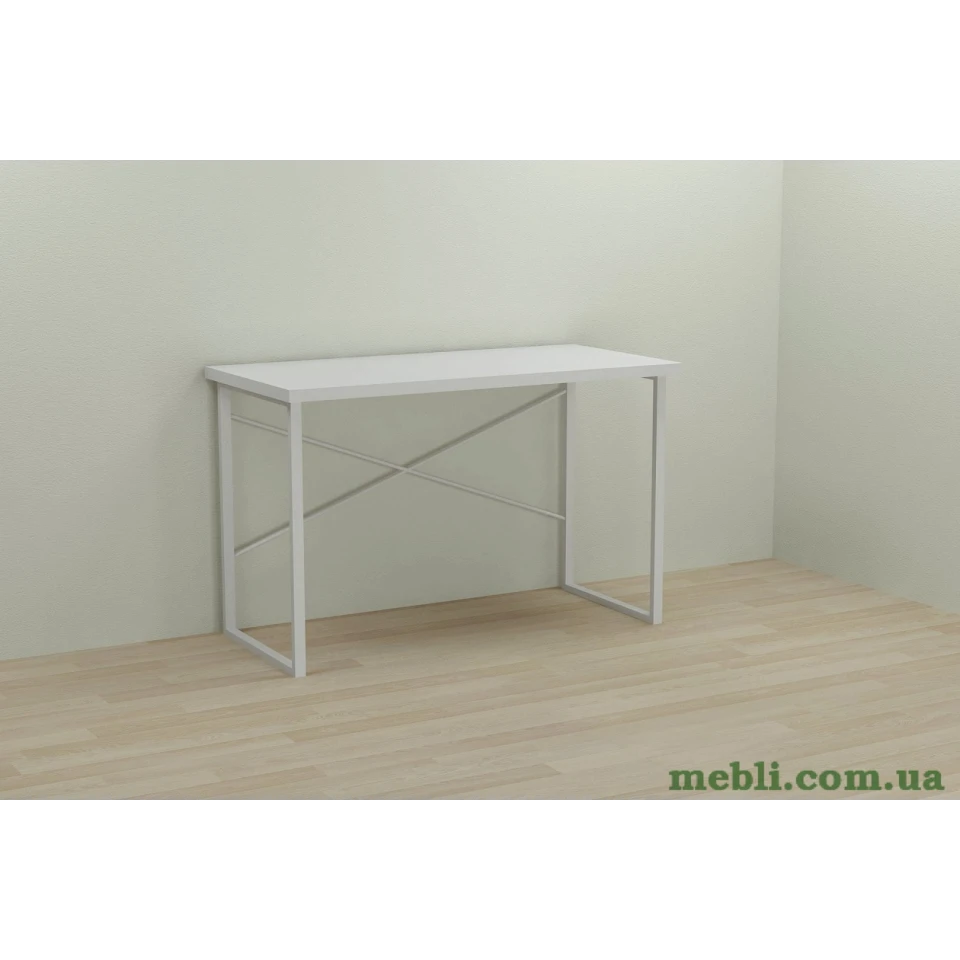 Комп'ютерний стіл Ferrum-decor Дейв 75x100x70 білий ДСП Білий 32мм