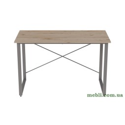 Комп'ютерний стіл Ferrum-decor Дейв 75x100x70 сірий ДСП Дуб Артізан 32мм