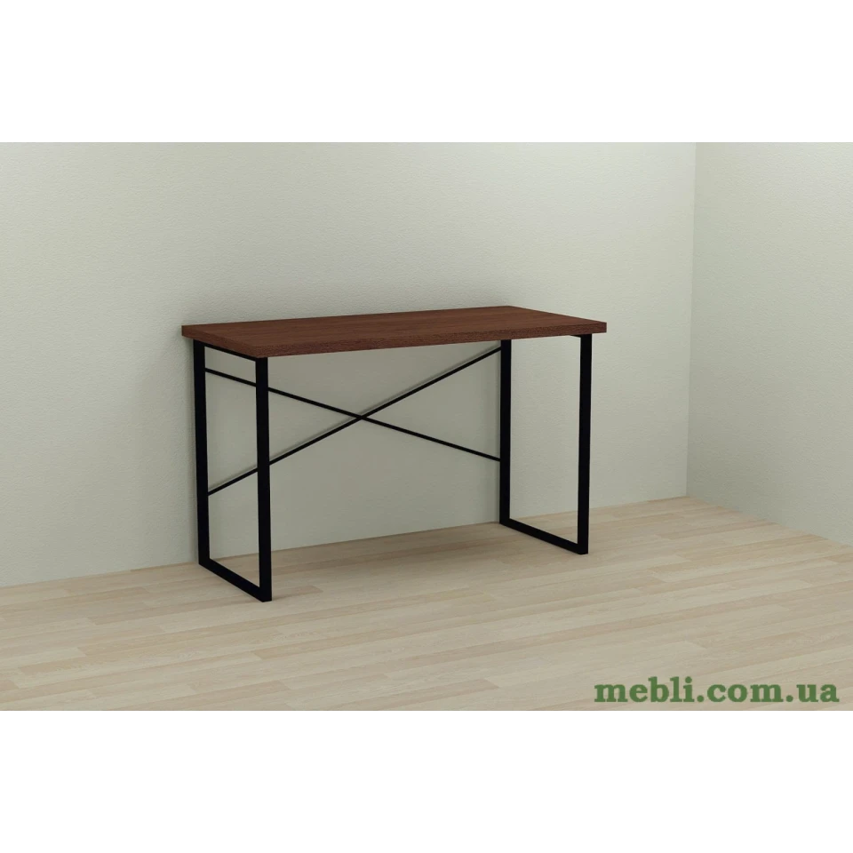 Комп'ютерний стіл Ferrum-decor Дейв 75x100x70 чорний ДСП Венге 32мм