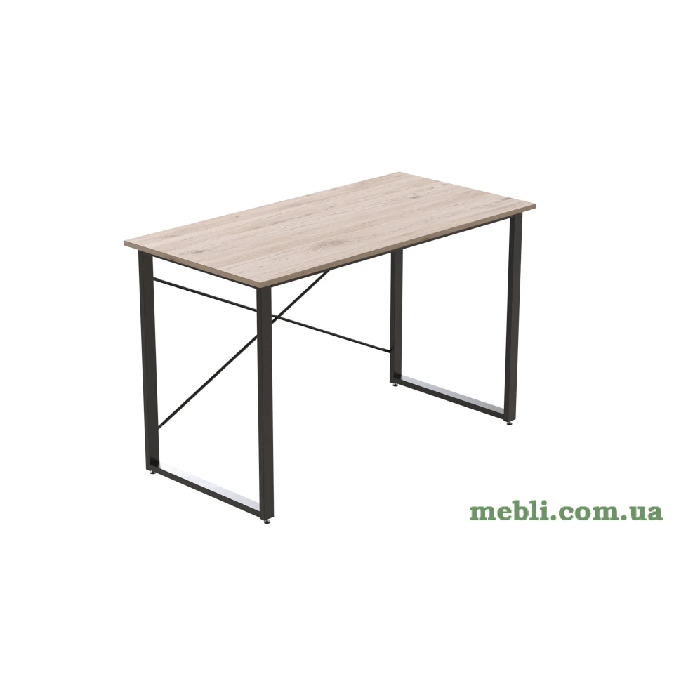 Комп'ютерний стіл Ferrum-decor Дейв 75x100x70 чорний ДСП Дуб Артізан 16мм