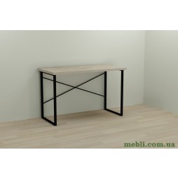 Комп'ютерний стіл Ferrum-decor Дейв 75x100x70 чорний ДСП Дуб Сонома 32мм