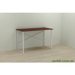 Комп'ютерний стіл Ferrum-decor Дейв 75x120x70 білий ДСП Венге 16мм