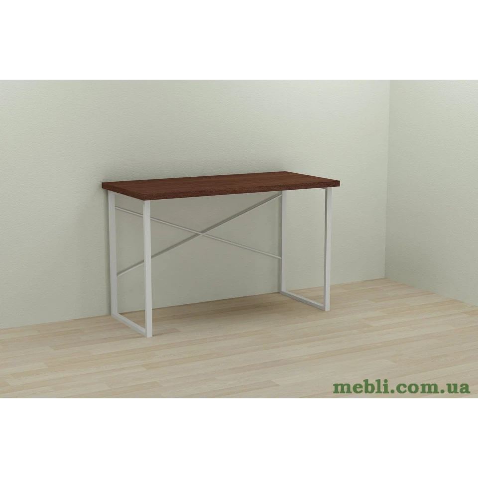 Комп'ютерний стіл Ferrum-decor Дейв 75x120x70 білий ДСП Венге 32мм
