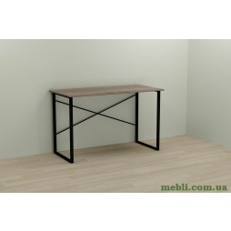 Комп'ютерний стіл Ferrum-decor Дейв 75x140x60 чорний ДСП Дуб Сонома Труфель 16мм