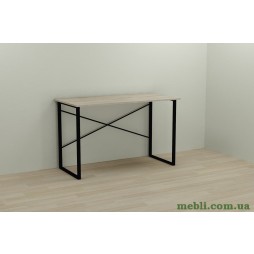 Комп'ютерний стіл Ferrum-decor Дейв 75x140x70 чорний ДСП Дуб Сонома 16мм