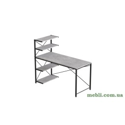 Комп'ютерний стіл Ferrum-decor Джек 75x140x70 Чорний ДСП Бетон