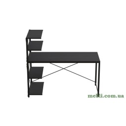 Комп'ютерний стіл Ferrum-decor Джек 75x140x70 Чорний ДСП Сосна Кембра