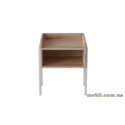 Тумба модульна Ferrum-decor Джузі 540x450x320 метал Білий ДСП Артізан