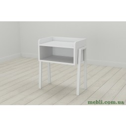 Тумба модульна Ferrum-decor Джузі 540x450x320 метал Білий ДСП Білий