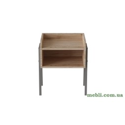 Тумба модульна Ferrum-decor Джузі 540x450x320 метал Сірий ДСП Артізан