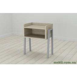 Тумба модульна Ferrum-decor Джузі 540x450x320 метал Сірий ДСП Сонома