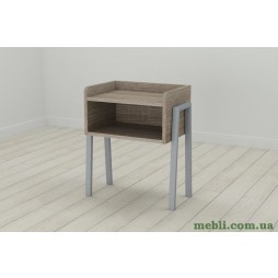 Тумба модульна Ferrum-decor Джузі 540x450x320 метал Сірий ДСП Сонома Трюфель