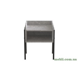 Тумба модульна Ferrum-decor Джузі 540x450x320 метал Чорний ДСП Бетон