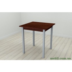 Стіл кухонний Ferrum-decor Дієго 75x70x70 Сірий ДСП Венге 16мм