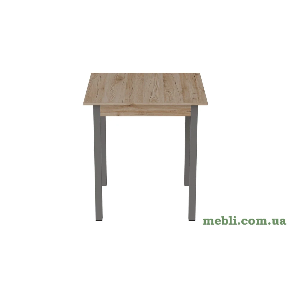 Стіл кухонний Ferrum-decor Дієго 75x70x70 Сірий ДСП Сан-Марино 16мм