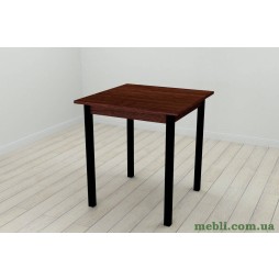 Стіл кухонний Ferrum-decor Дієго 75x70x70 Чорний ДСП Венге 16мм