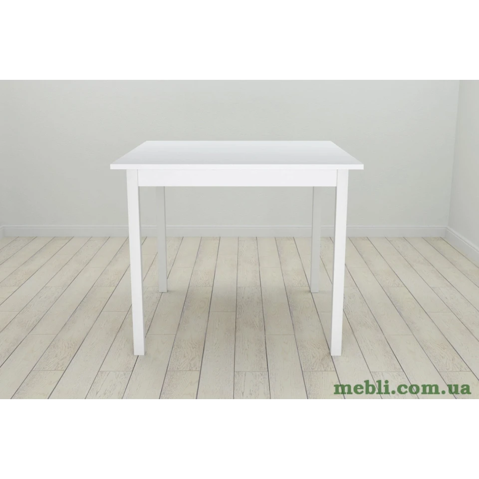 Стіл кухонний Ferrum-decor Дієго 75x80x80 Білий ДСП Білий 16мм
