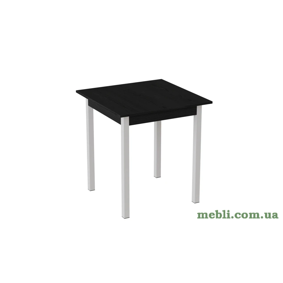 Стіл кухонний Ferrum-decor Дієго 75x80x80 Білий ДСП Сосна Кембра 16мм