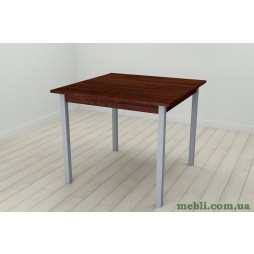 Стіл кухонний Ferrum-decor Дієго 75x80x80 Сірий ДСП Венге 16мм