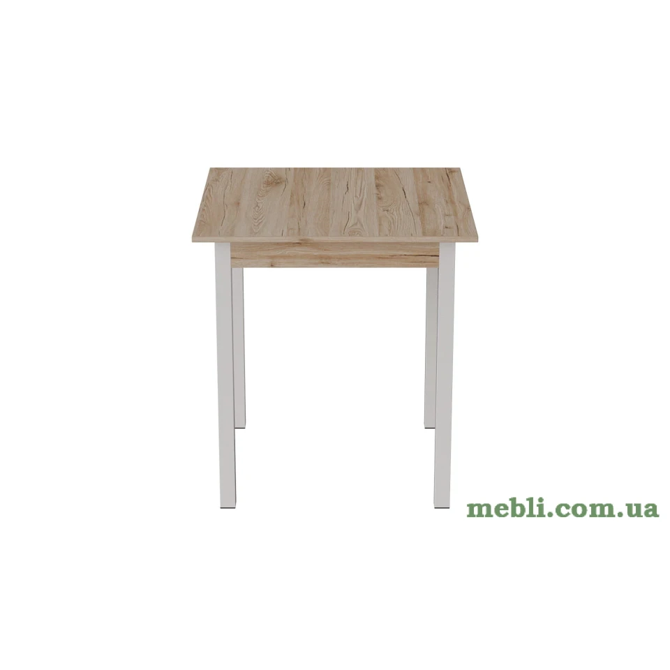 Стіл кухонний Ferrum-decor Дієго 75x90x90 Білий ДСП Сан-Марино 16мм