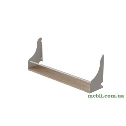 Полиця настінна Ferrum-decor Ізі 260x500x150 метал Білий ДСП Артізан