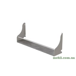 Полиця настінна Ferrum-decor Ізі 260x600x150 метал Білий ДСП Бетон