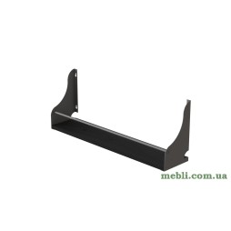 Полиця настінна Ferrum-decor Ізі 260x700x150 метал Сірий ДСП Венге