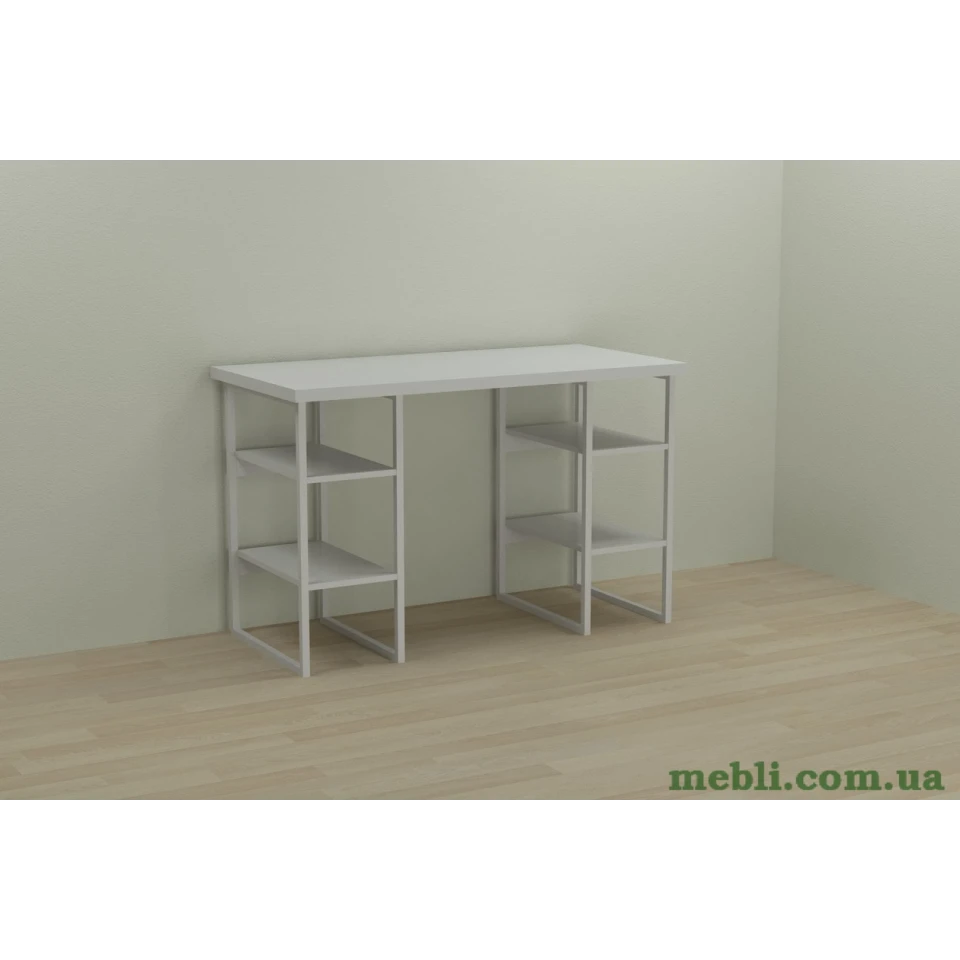 Комп'ютерний стіл Ferrum-decor Карен 75x120x60 білий ДСП Білий 32мм