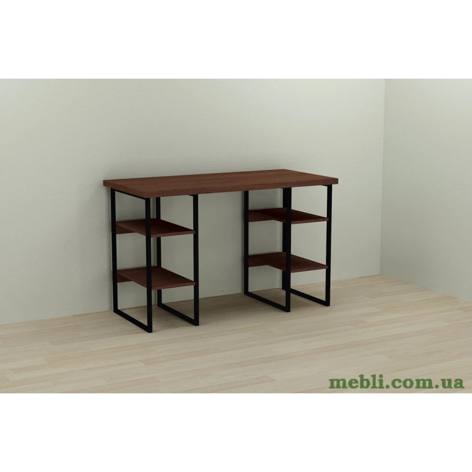 Комп'ютерний стіл Ferrum-decor Карен 75x120x60 чорний ДСП Венге 32мм