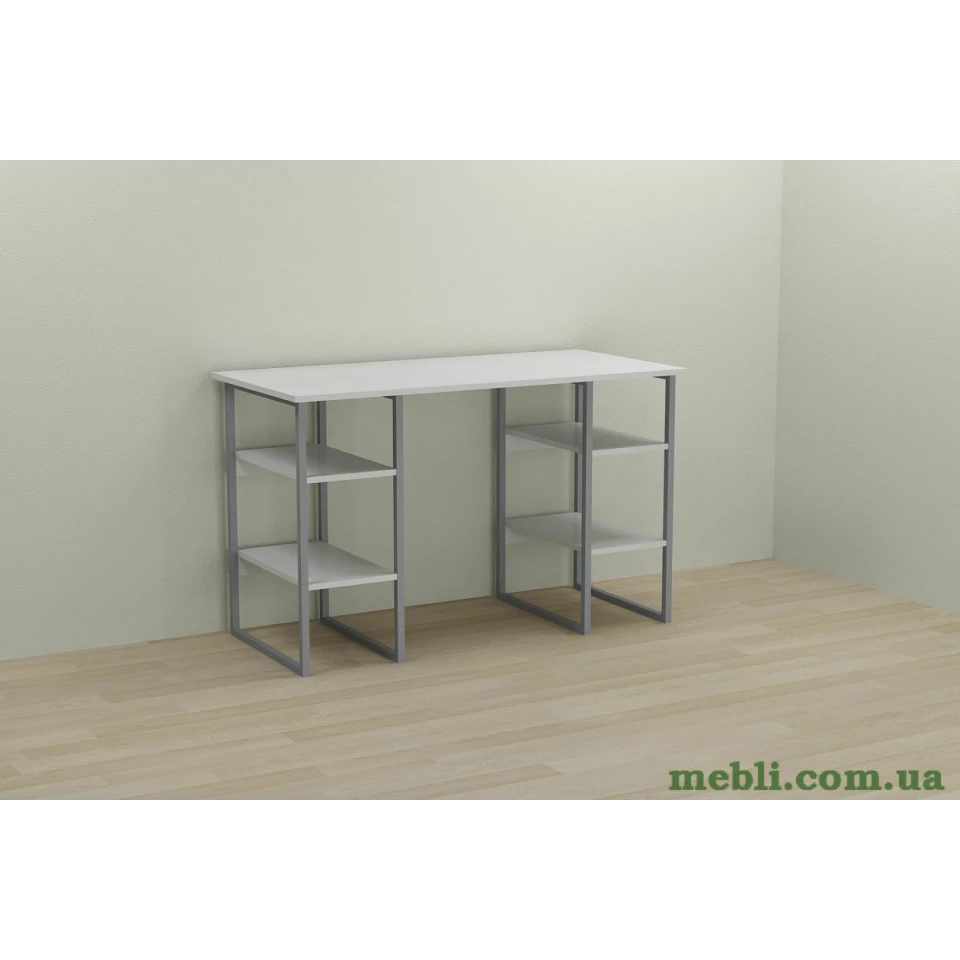 Комп'ютерний стіл Ferrum-decor Карен 75x120x70 сірий ДСП Білий 16мм