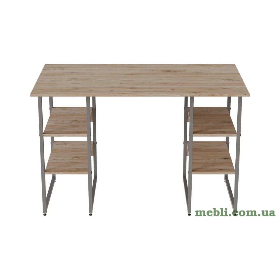 Комп'ютерний стіл Ferrum-decor Карен 75x120x70 сірий ДСП Дуб Артізан 16мм