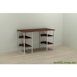 Комп'ютерний стіл Ferrum-decor Карен 75x140x60 білий ДСП Венге 16мм