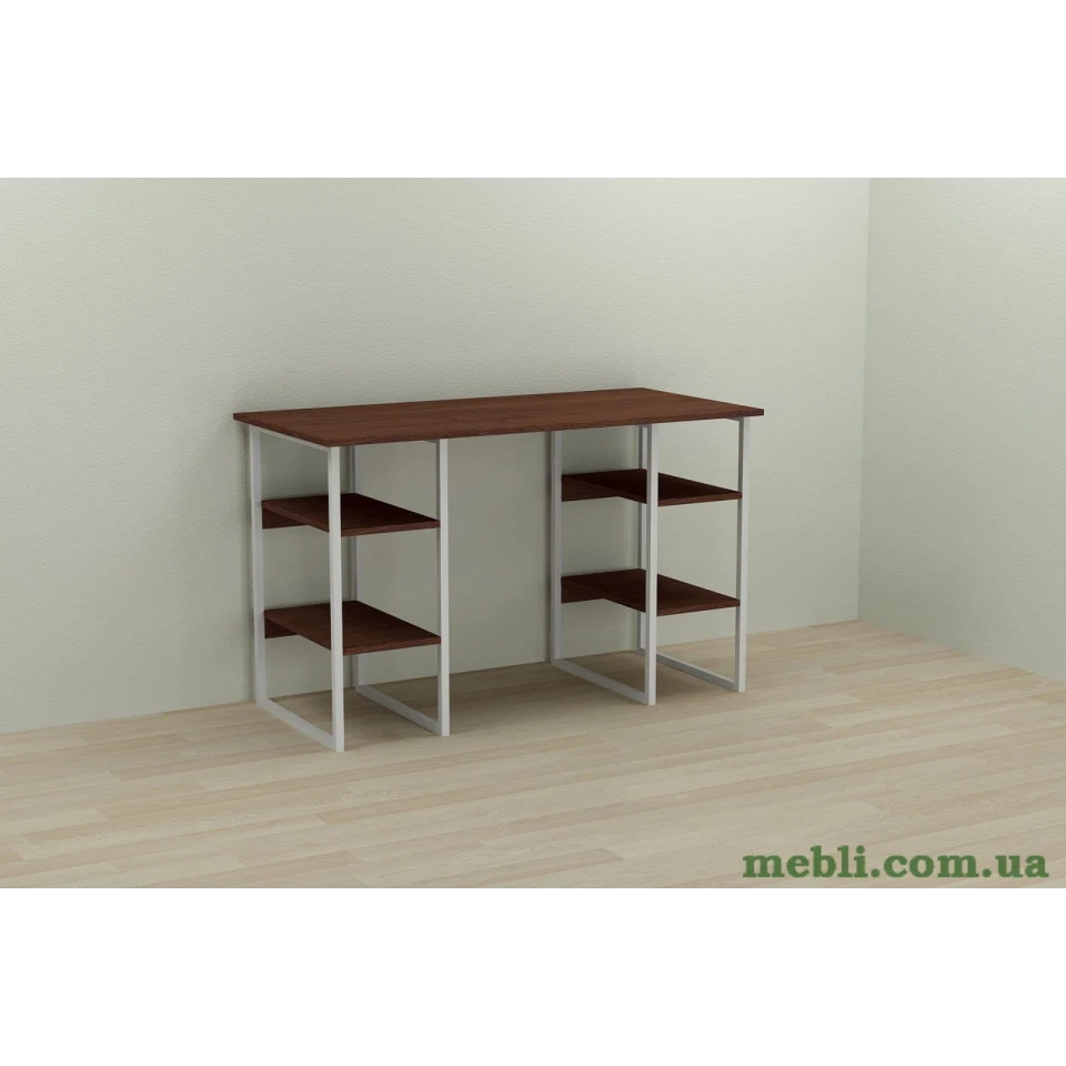 Комп'ютерний стіл Ferrum-decor Карен 75x140x60 білий ДСП Венге 16мм