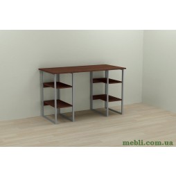 Комп'ютерний стіл Ferrum-decor Карен 75x140x60 сірий ДСП Венге 16мм