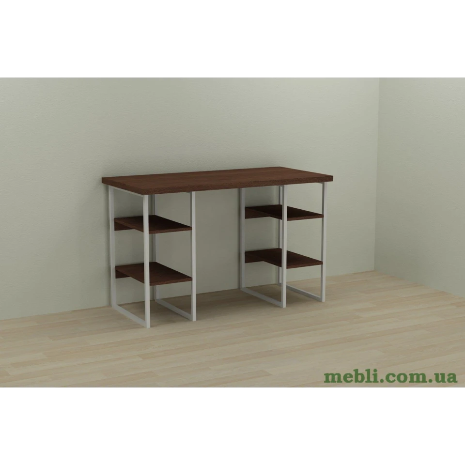 Комп'ютерний стіл Ferrum-decor Карен 75x140x70 білий ДСП Венге 32мм