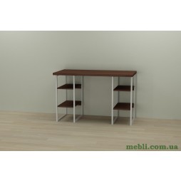 Комп'ютерний стіл Ferrum-decor Карен 75x140x70 білий ДСП Дуб Сонома 32мм