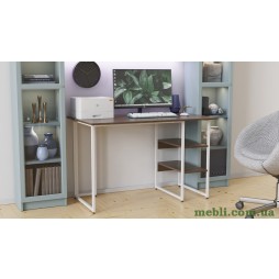 Комп'ютерний стіл Ferrum-decor Кевін 75x100x60 білий ДСП Дуб Сонома Труфель 16мм