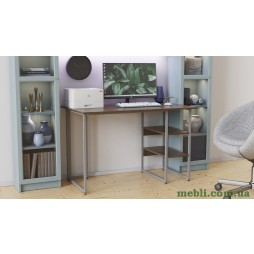 Комп'ютерний стіл Ferrum-decor Кевін 75x100x60 сірий ДСП Дуб Сонома Труфель 16мм