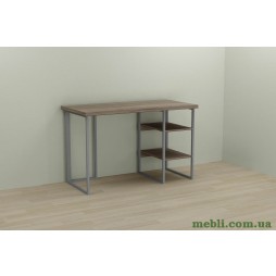 Комп'ютерний стіл Ferrum-decor Кевін 75x100x60 сірий ДСП Дуб Сонома Труфель 32мм